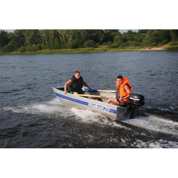 Алюминиевая лодка WINDBOAT-29 в Волгограде
