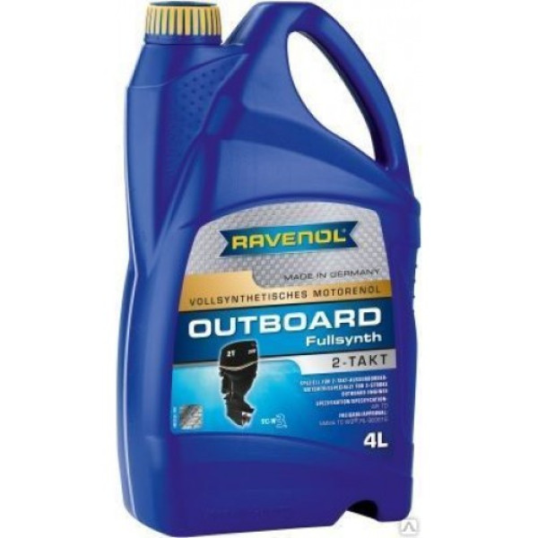 Масло RAVENOL Outboardoel 2T Mineral 4 л в Волгограде