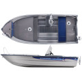 Алюминиевая лодка Linder Sportsman 445 CATCH в Волгограде