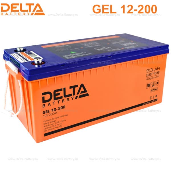 Аккумуляторная батарея Delta GEL 12-200 в Волгограде