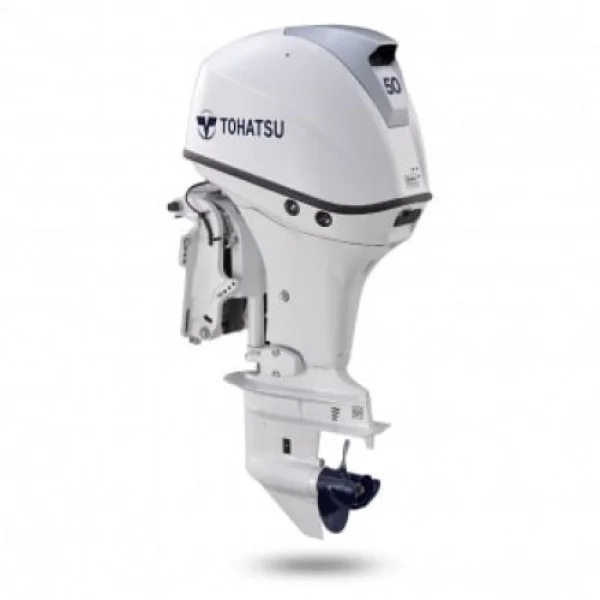 Лодочный мотор Tohatsu MFS 50W ЕТL 4 тактный белый в Волгограде